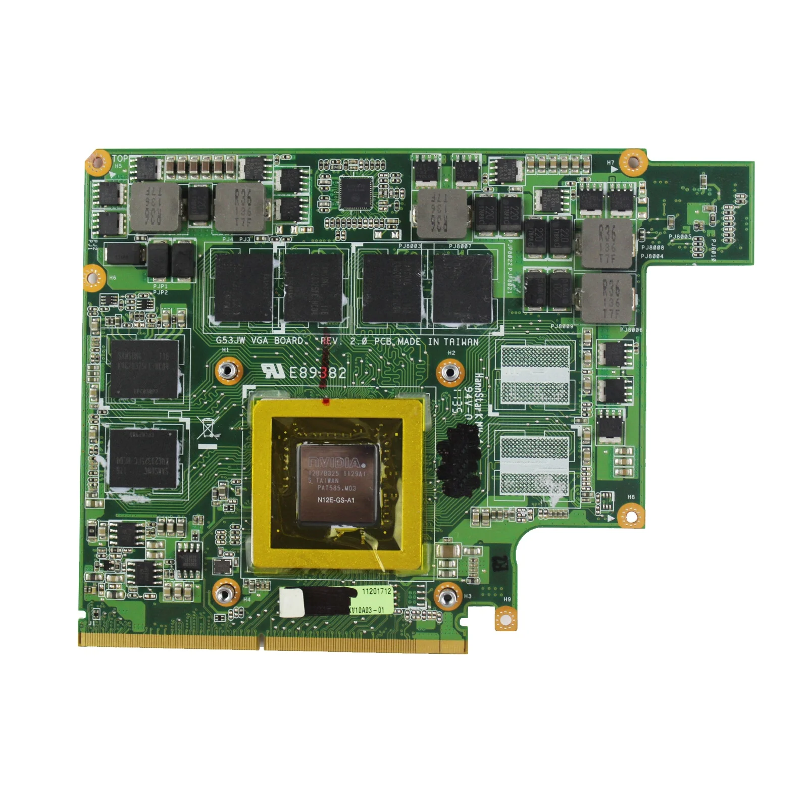 

For ASUS Laptop MXMIII VGA Video Card Graphic G53JW G73JW G53SW G73SW G53SX Mainboard 100% Test OK GTX560M