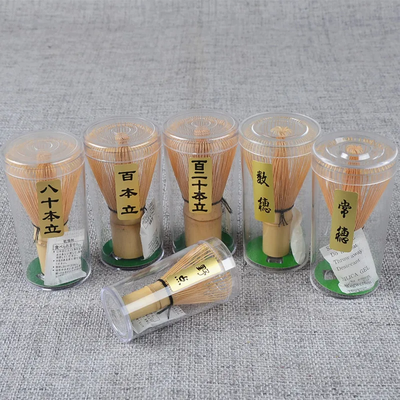 

80 Prongs Matcha Whisk Japanese Ceremony Bamboo Chasen Matcha Tea Powder Whisk Green Tea Chasen Brush Tool, Normal