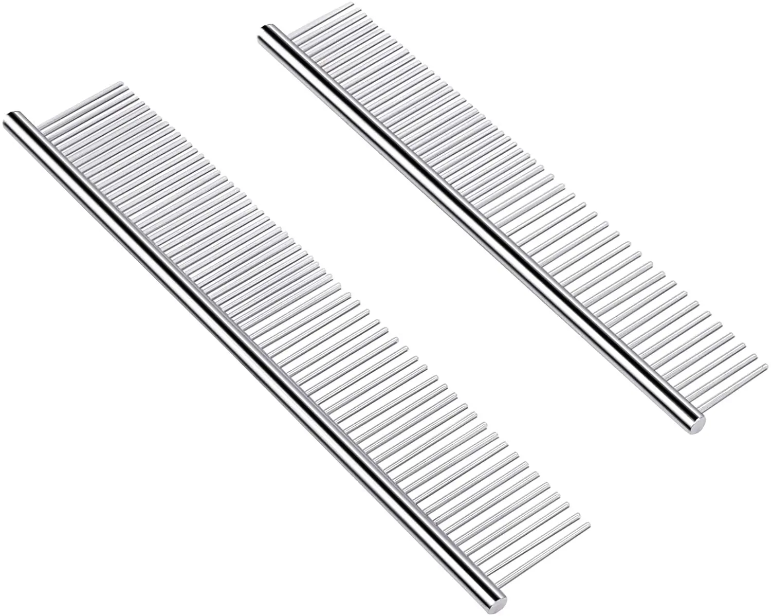

Pet cat stainless steel needle flea hair remover brush Shedding grooming Dog metal dog comb
