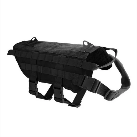 

2019 Hellomoon Customized Army Dog Products Police Service Dog Training Vest Military Tactical Dog Harness, Earth yellow, black, army green, camouflage