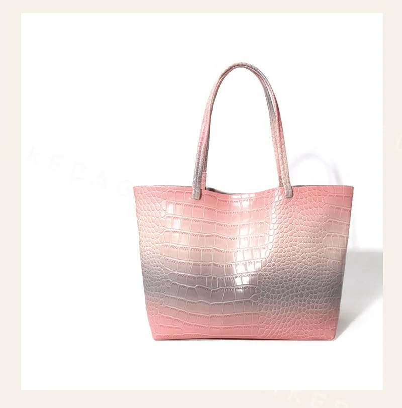 

LIKEBAG new hot-selling fashion casual tote bag with contrasting stone pattern design