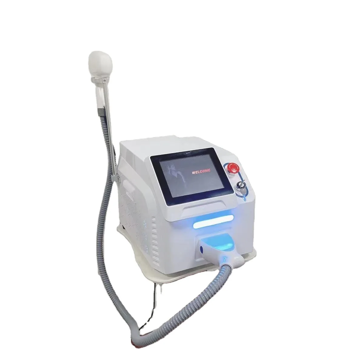 

Free shipping Portable Epilation 755 808 1064 Diode Laser Hair Removal Machine Alma Diode Laser Hair Removal 10 bar Lazer