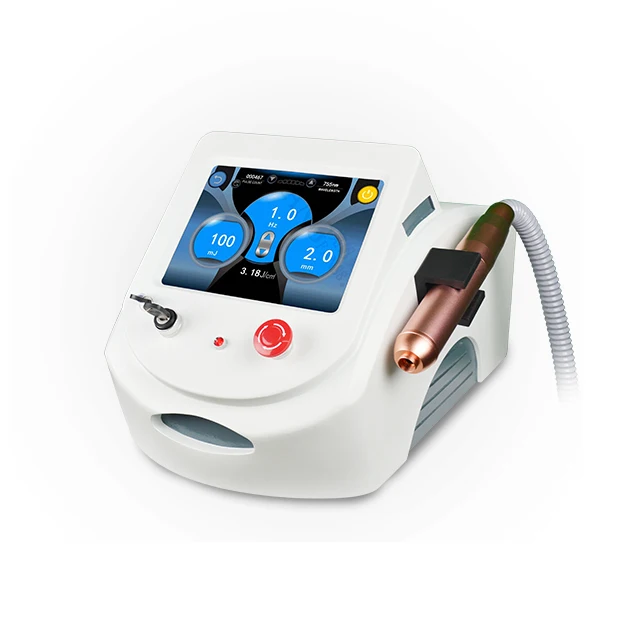 

High Quality Nd Yag Picosecond 532nm red yellow green light color tattoo removal laser machine