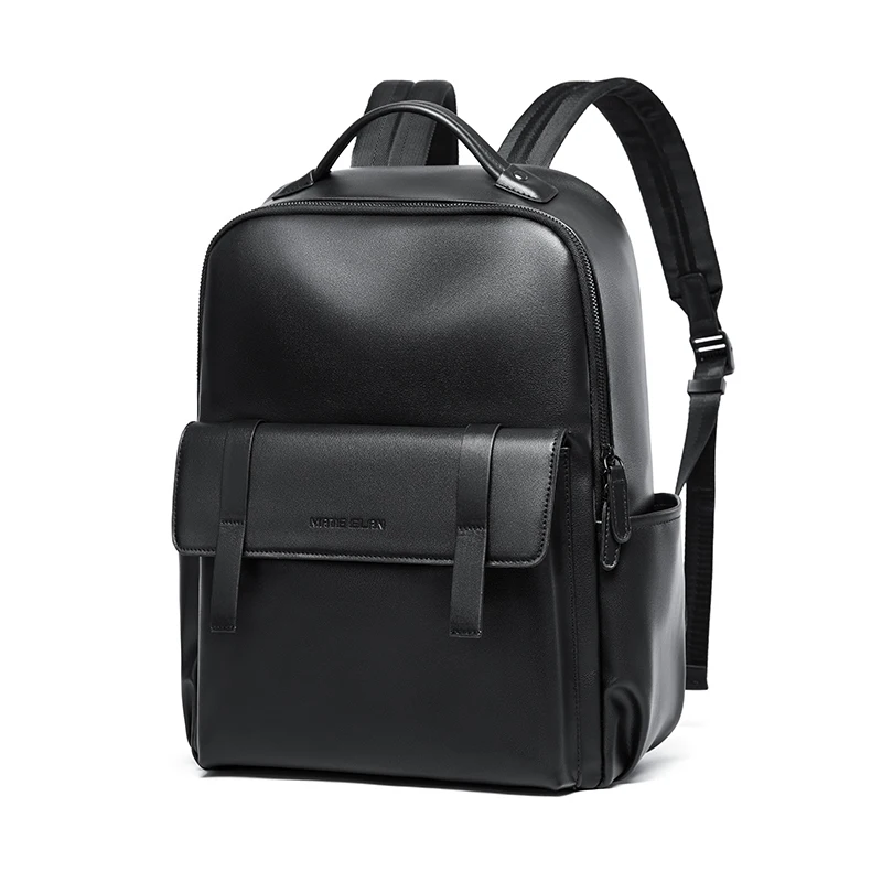 MOYYI Fashion Laptop Backpack for Men Vintage National Business Backpack PVC Travel Outdoor Backpacks Mens School Rucksack