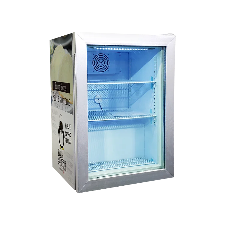 Meisda 98l Commercial Vertical Glass Door Refrigerators And Transparent