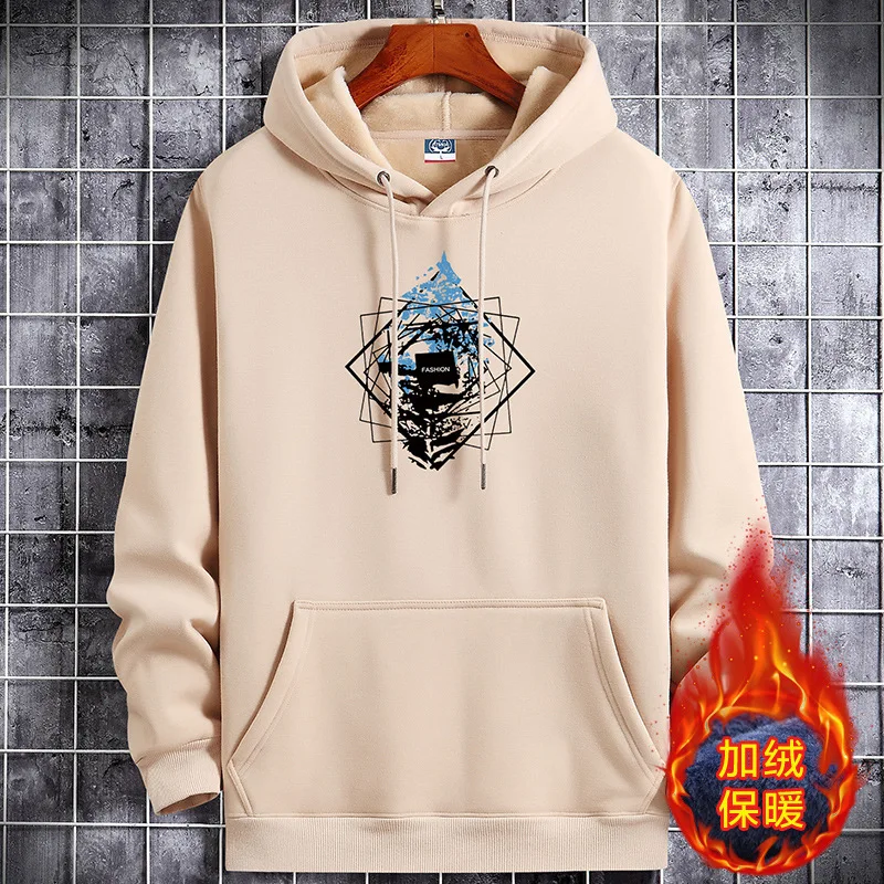 

Men Clothes Factory Popular Hoodie Custom Black Blank Printing Design Fleece Pullover Sweatshirt Oversized Men's Hoodies, Custom colors