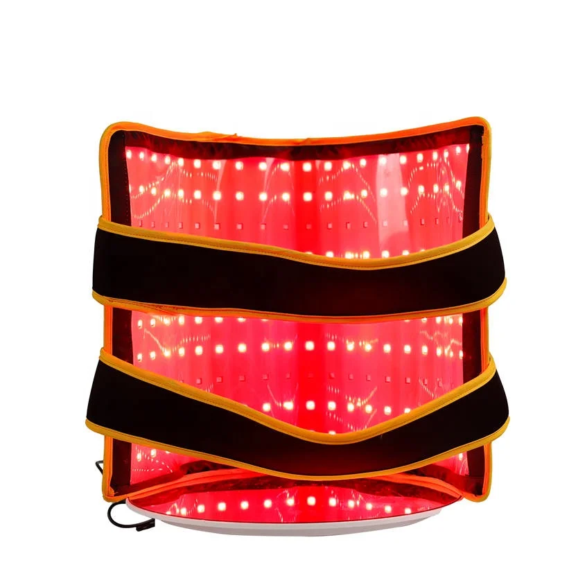 

Pain Relief Weight Loss Light Belt 635nm 850nm Red Light Therapy Wrap Belt for belly