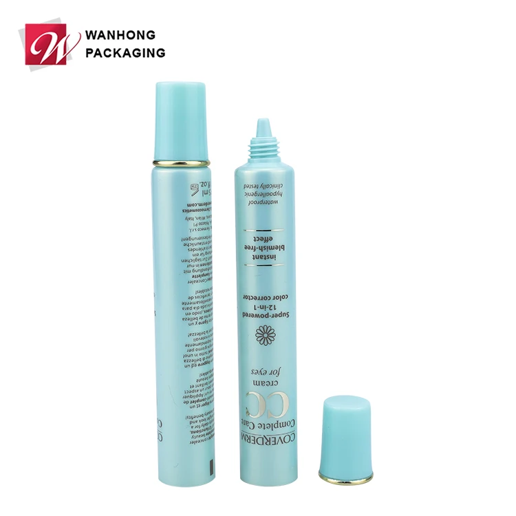 
High Quality Empty Nozzle Plastic Soft Tube with Hot-Stamping H Screw cap 