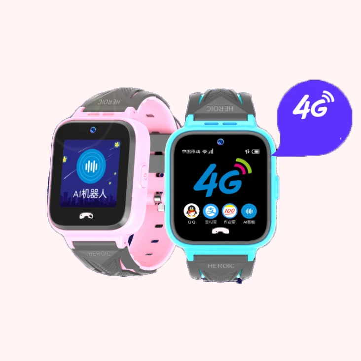 

S26 Anti Lost Child Watch GPS Tracker SOS Smart Monitoring Positioning Phone waterproof S26 Kids GPS Watch, Pink blue