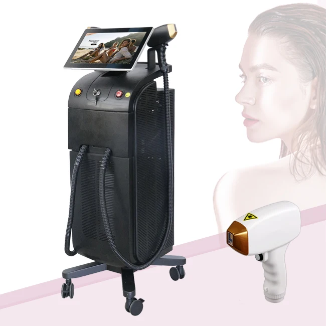 

km weifang electronics 1000W1200W 1600W laser hair removal machine 808nm diode laser/3 wavelength diode hair removal