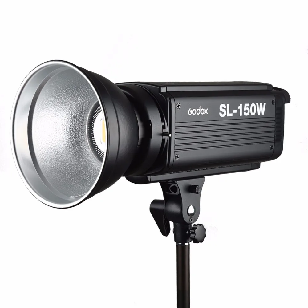 

Godox SL-150W 150WS 5600K White Version LCD Panel LED Video Light Continuous Output Bowens Mount Studio Light