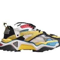 

New 19SS Calvin Strike 205 Shoes 205W39NYC Carla Design By Raf Simons Leather and Suede For Trainer Men Sneakers With Box