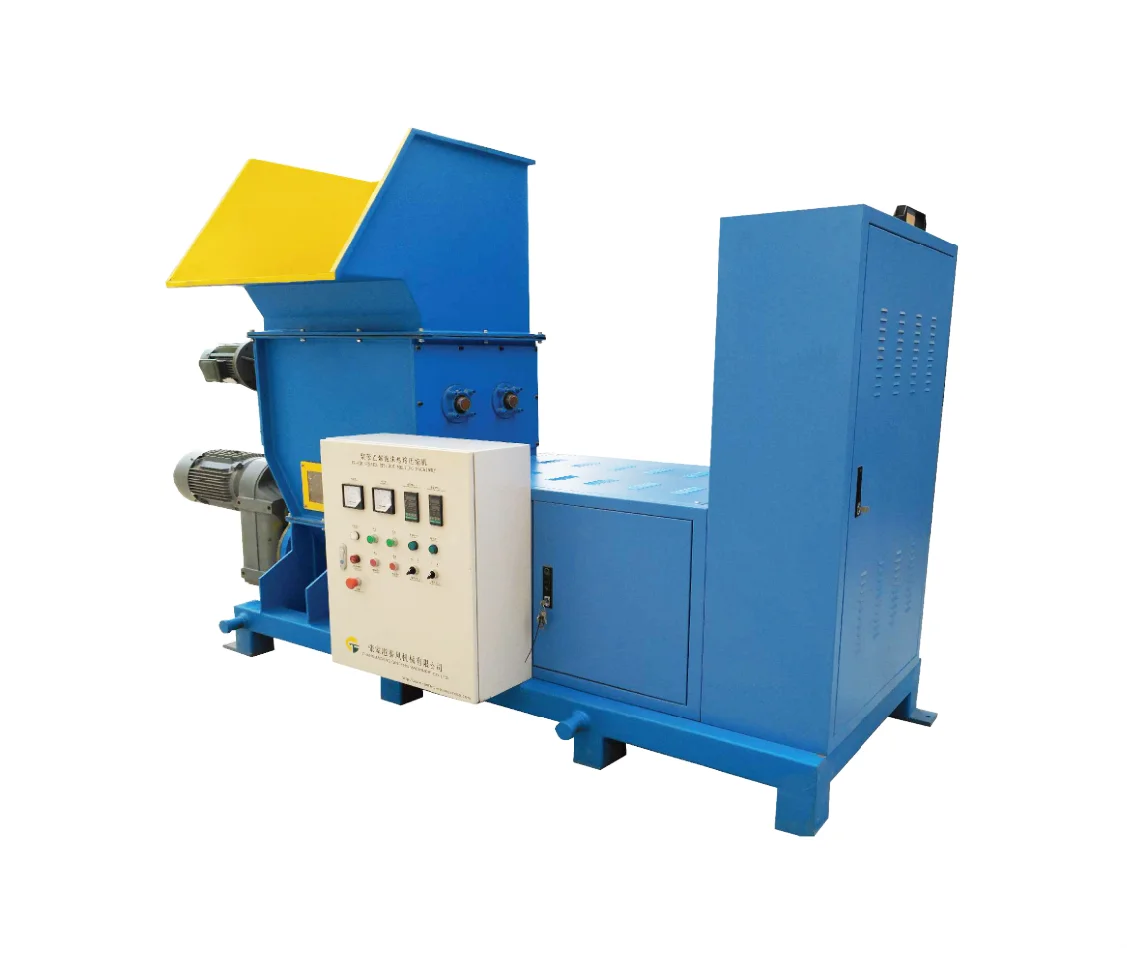 
High quality newest EPS melting machine/industrial waste foam plastic, Eps EPE ingot with CE/plastic melter densifier 