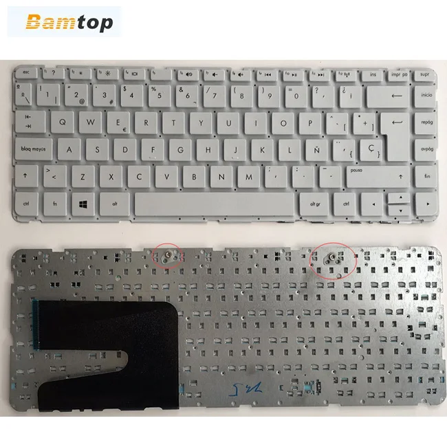 Laptop Keyboard For Hp 14 N 14 D 240 G3 G2 Spanish Keyboard No Frame Buy Laptop Keyboard For Hp 14 N Keyboard 14 N Laptop Keyboard Product On Alibaba Com