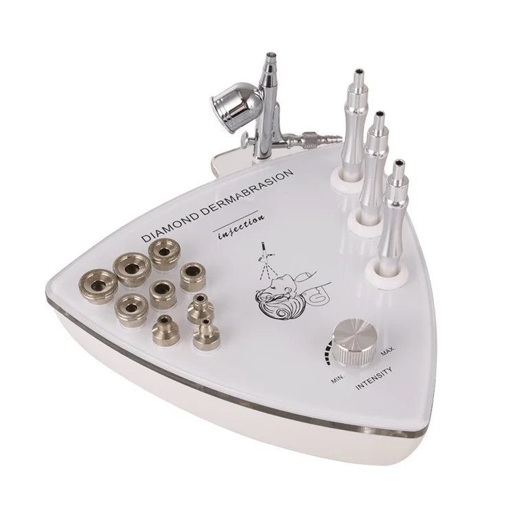 

2 in 1 hydro microdermabrasion rejuvenation kit skin peeling hydrodermabrasion machine, White