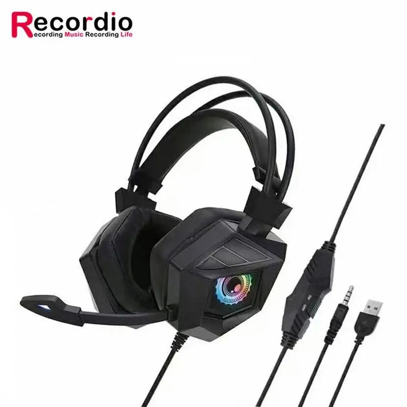 

GAE-910 New Design Gaming Headset With Mic Led With CE Certificate