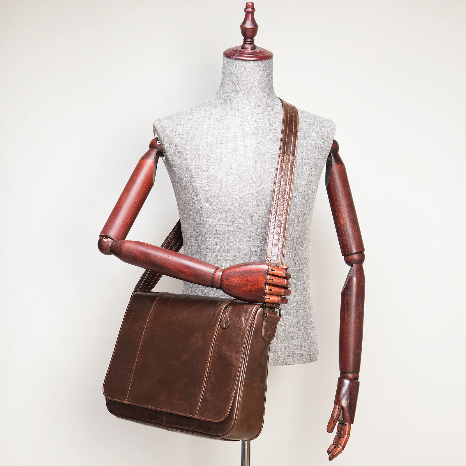 

Marrant 7448 crossbody bag men vinatge leather messenger bag Men Genuine Leather shoulder bag