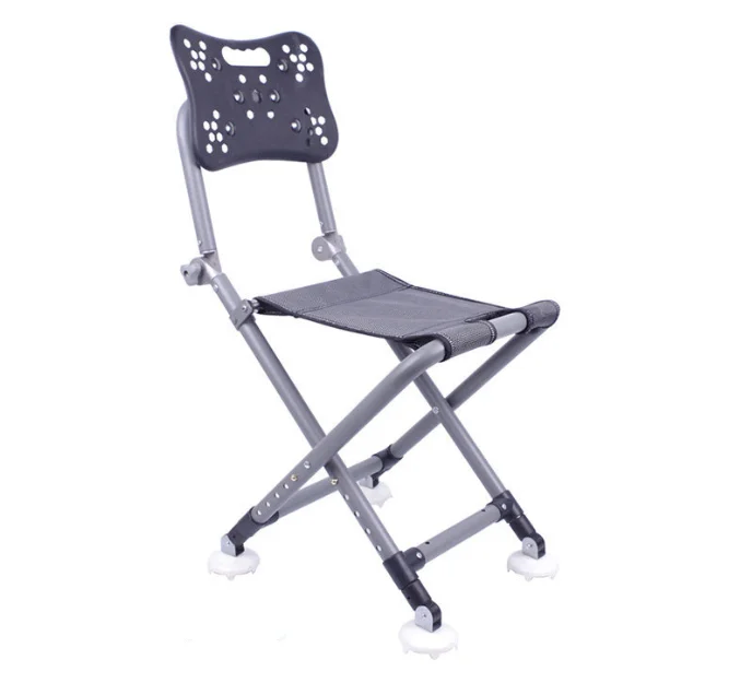 

Adjustable fishing chair aluminum alloy foldable portable extended outdoor travel camping hiking tools folding chair
