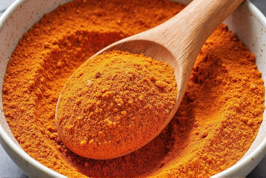 Assorted spice jars including tandoori mix