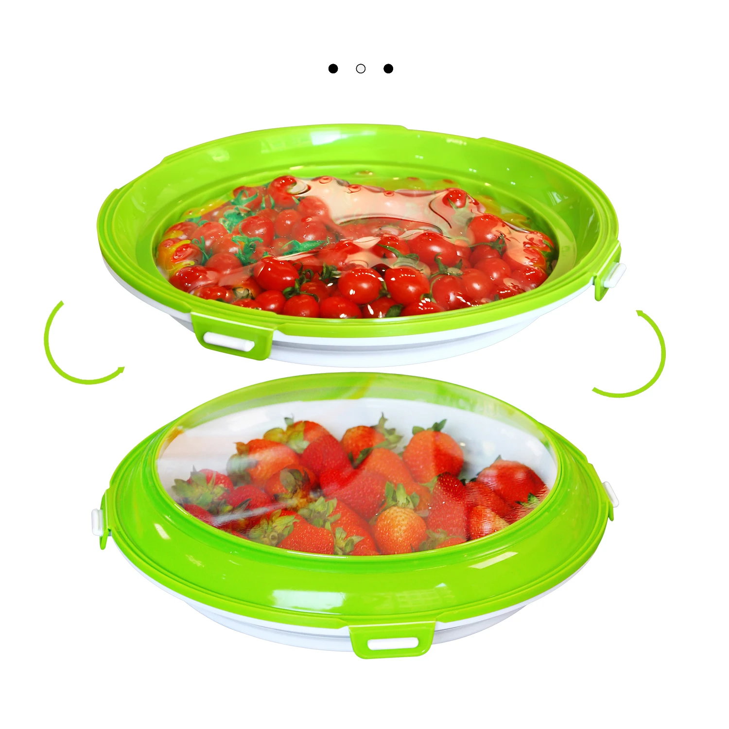 

kitchen accessories 2022 New arrival reusable Fresh-keeping Food storage container plastic preservation tray