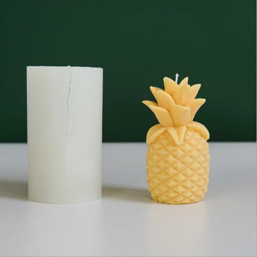 

LOVE'N LV603B Simulation pineapple candle mold pineapple aroma plaster silicone mold