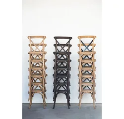 wooden restaurant chair