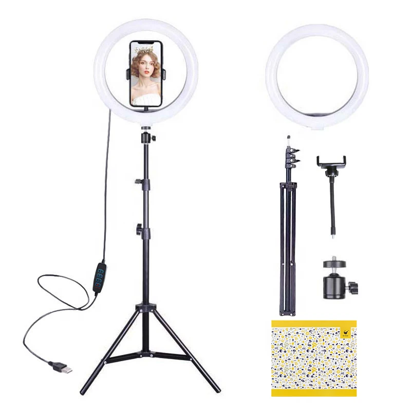 

OldShark 26cm 10inch Photography Makeup Led Beauty Fill Light Ring Light For Phones With160cm Stand Low Price