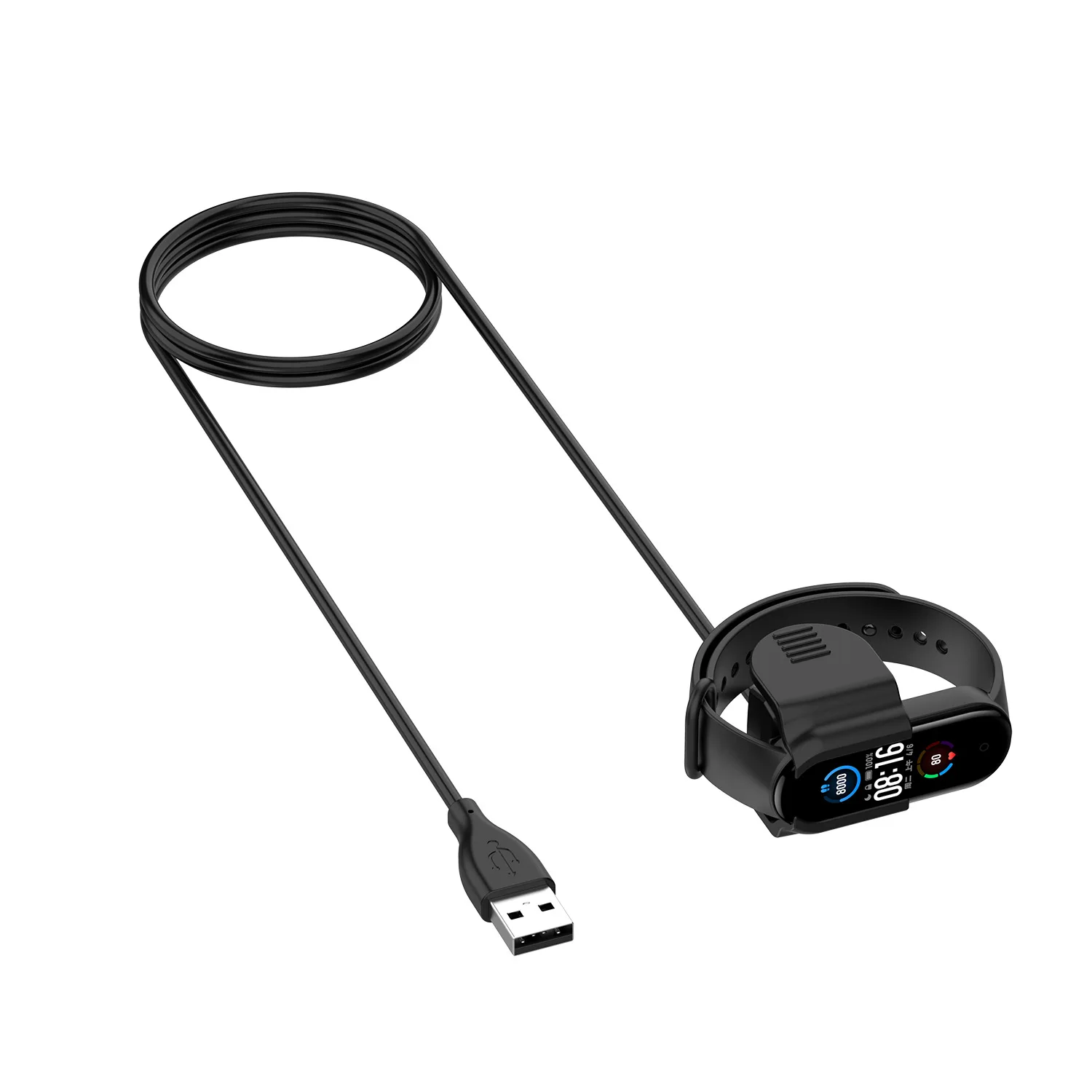 

USB Charging Cable Cord Dock Charger Adapter Replacement For Xiaomi Mi Band 5 Band5 Miband 5 Smart Band Wristband Bracelet