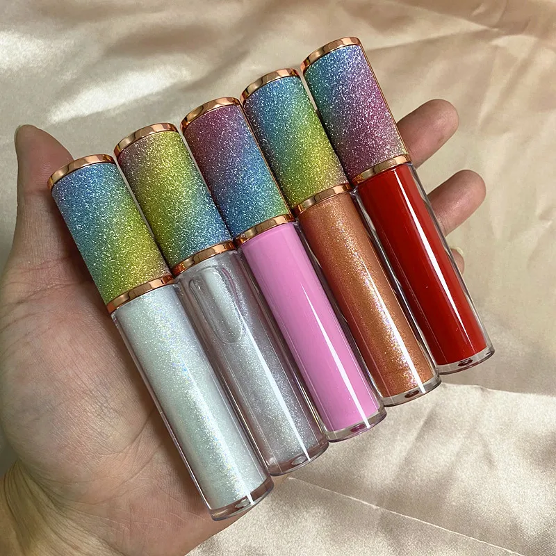 

Dropshipping Wholesale Private Label Vegan Glossy Lipstick Waterproof Longlasting Glitter Lip Gloss