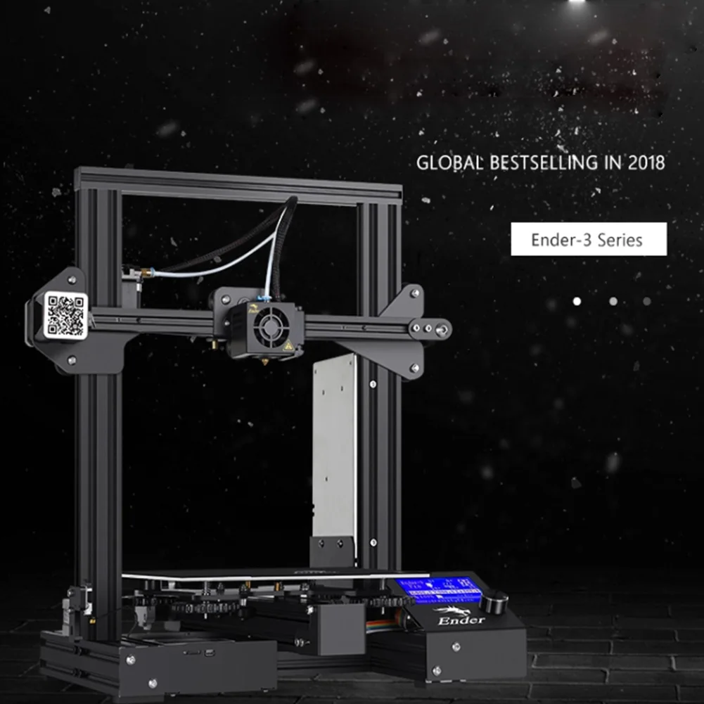 Creality Ender 3 Pro 3d Printer With Upgrade Build Surface