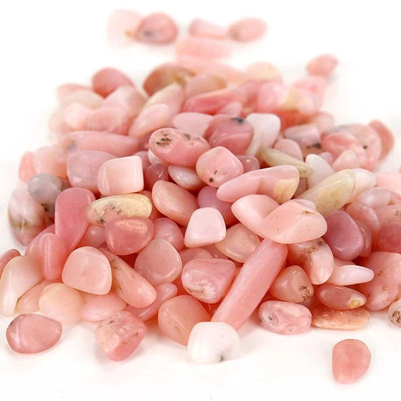

Wholesale 10 Gram Natural Pink Opal Stone, Loose Gemstone Tumbled Stone Pink Opal, Raw Gemstone
