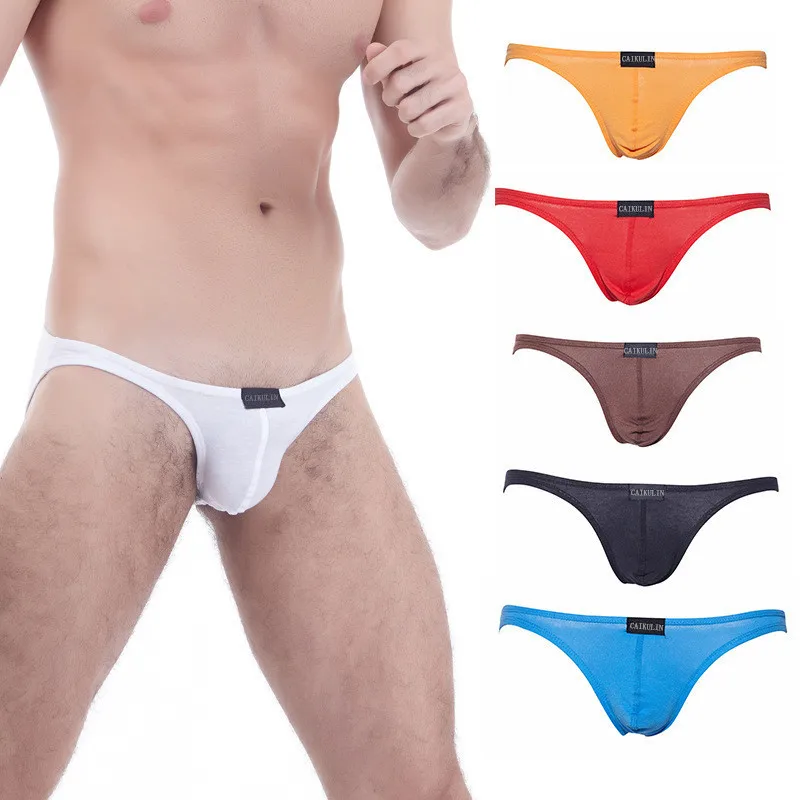 

Fashion Sexy Mens Briefs Cotton Gays Underwear Boxer Briefs Plus Size M-4XL Gay Men Boxer Brief Low Waist Panties Bikini 2021
