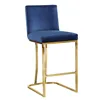/product-detail/modern-gold-metal-velvet-counter-bar-stools-with-back-62399371453.html