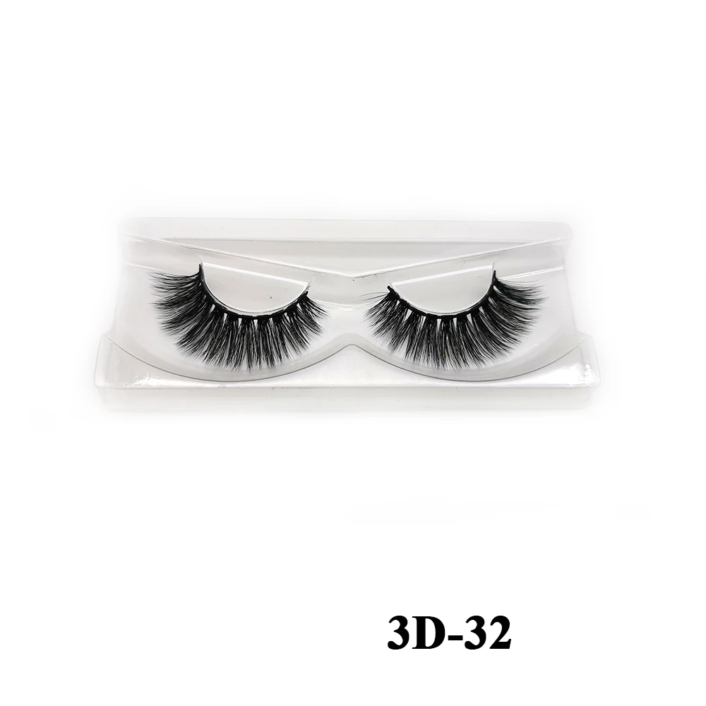 

False Natural Eyelashes high quality Mink Eyelashes Custom Packaging Box, Black color