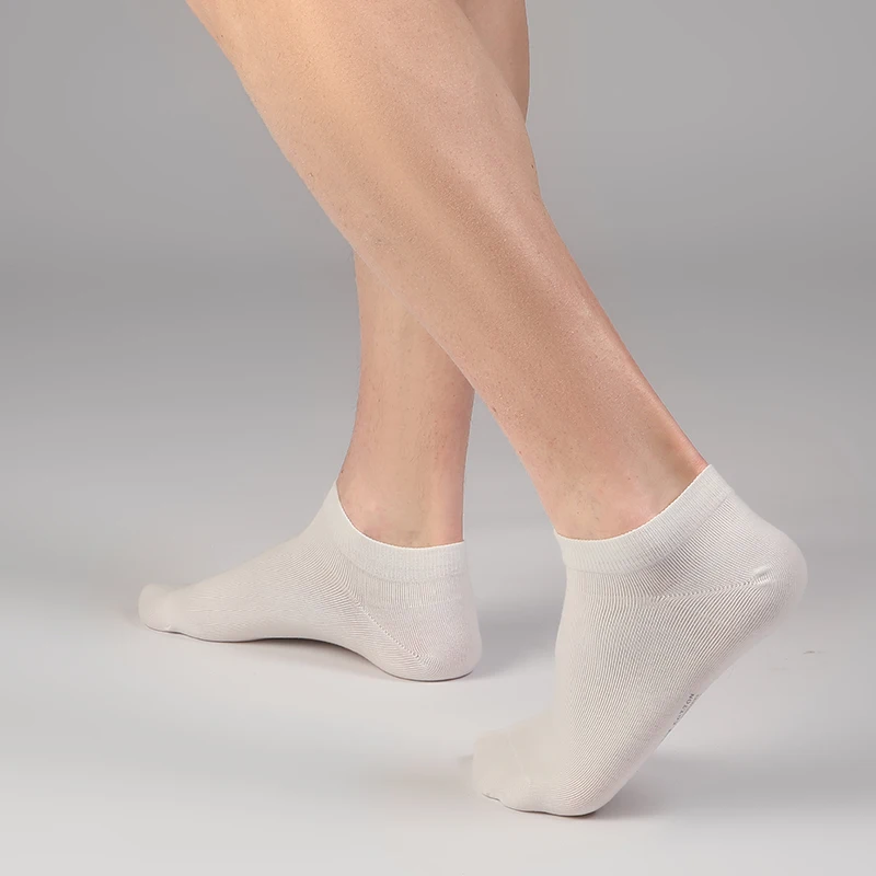 

Men's pure cotton wholesale men's socks deodorant sweat-absorbing summer ultra-thin breathable socks boat socks