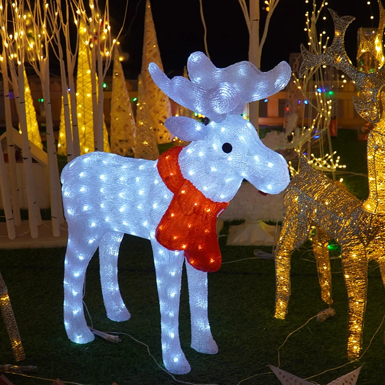 Decorations 3D animal led motif light model light