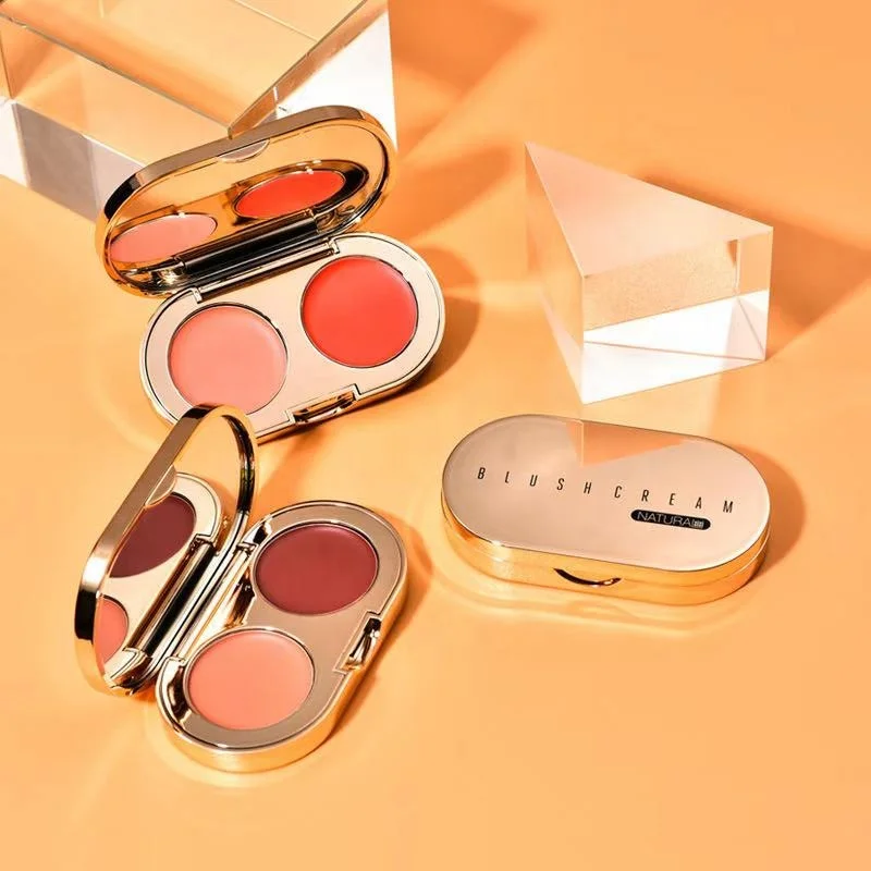 

2021 latest Wholesale 6 color cream Blusher blush customized private label, 6color
