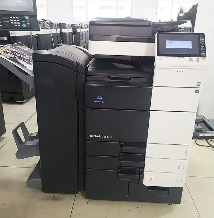 C654e Konica Minolta 601 Used Copiers Laser Printer Used Photocopiers