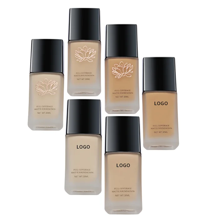 

Private Label Makeup Base Full Coverage Foundation For Dark And Other Skin