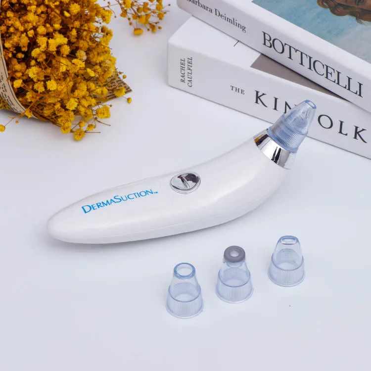 

China made ABS shell batteries rechargeable electric blackhead vacuum cleaner