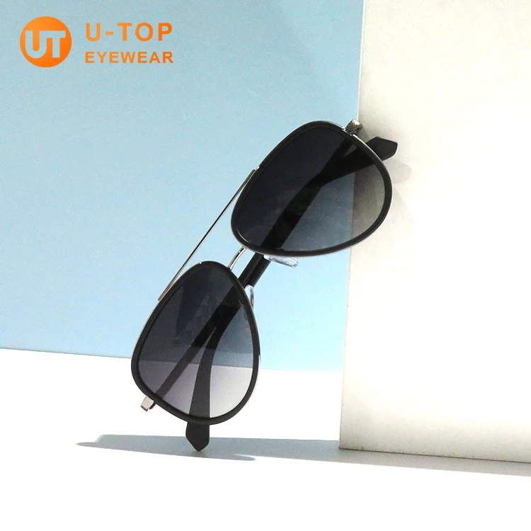 

U-Top Hotsale Polarized Sunglasses Metal Fashionable UV400 Ray Band Shades Famous Brands Sunglasses Woman Man eyewears, Gold or custom colors