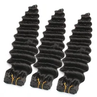 

2020 New arrival High Quality 100% Human Brazilian Deep Wave Hair Extension Factory Wholesale Raw Virgin Hair