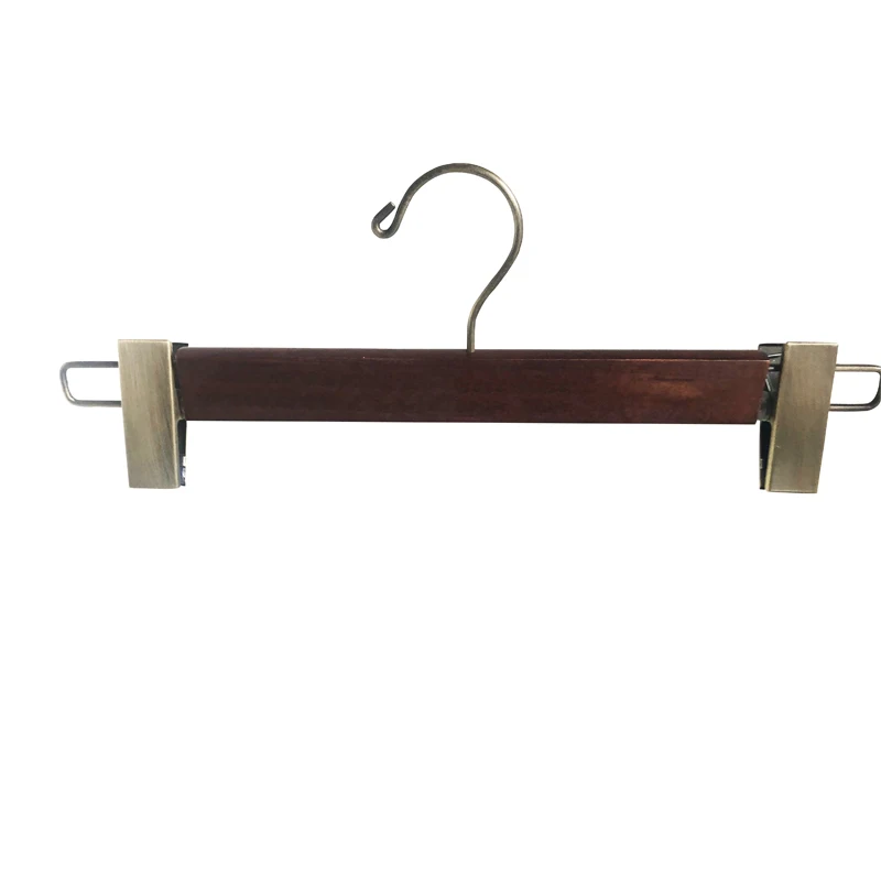 

2021 Hot selling pant hanger with metal clips