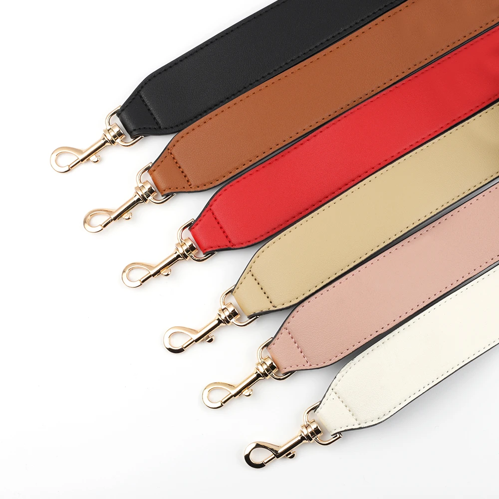 

Women Bag Straps Handbag Handle Pu Leather Belt Shoulder Bag Wide Short Strap Replacement Strap Accessory Bag Part Belt, Black,brown,white,red,khaki,pink