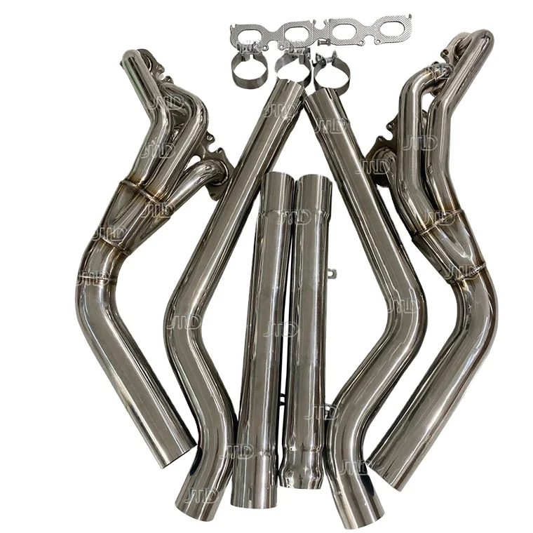 

made in China SUS304 stainless steel performance Exhaust System exhaust downpipe header for Mercedes benz w204 c63