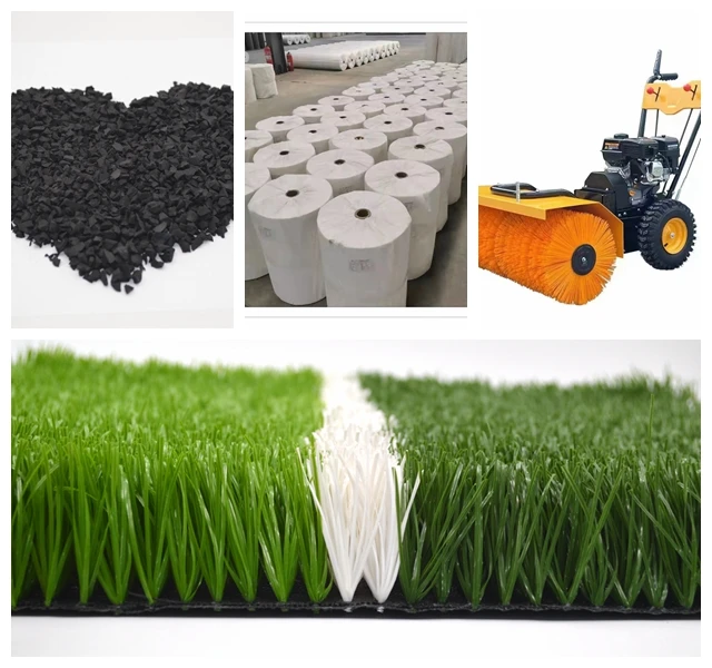 XIAOU 50MM  Certificate Soccer Grass Football Artificial Lawn for Football Stadium