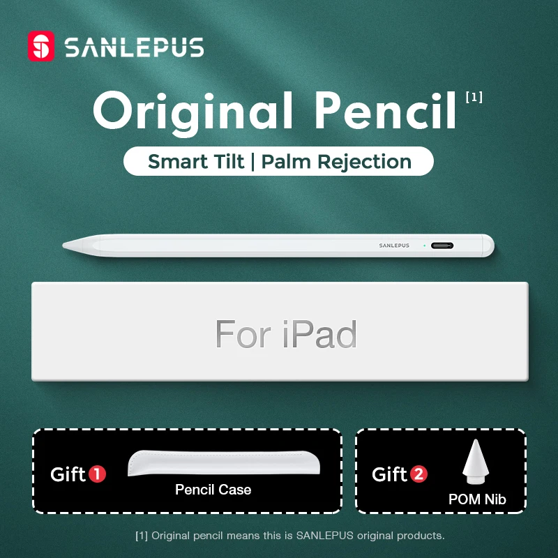 

SANLEPUS Stylus Drawing Touch Pen For Apple Pencil 2 iPad Pro 11 12.9 2020 2018 2019 6th 7th mini 5 Air 3 With Palm Rejection