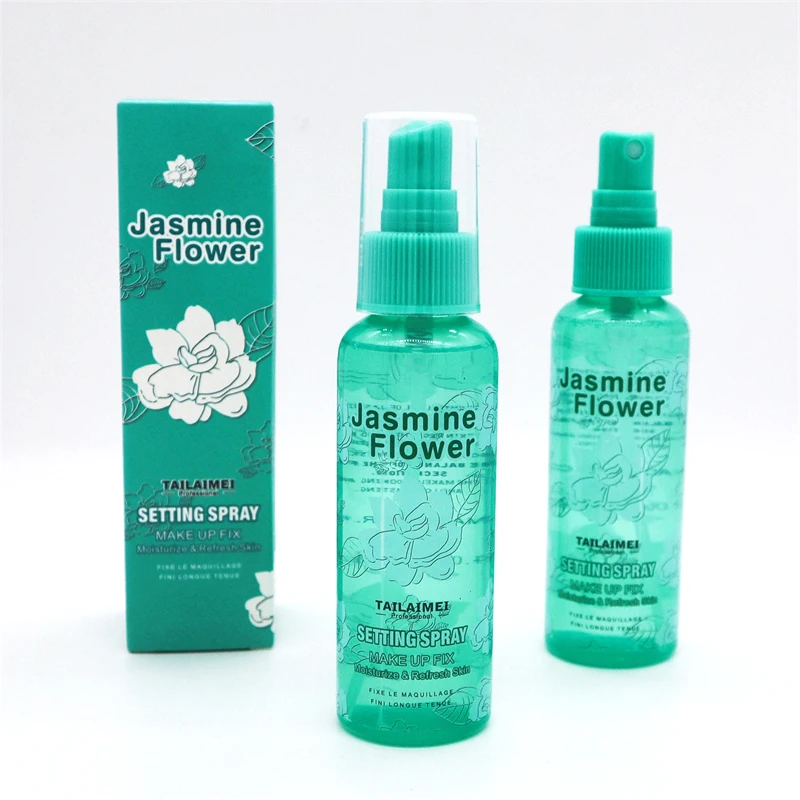 

OEM Wholesale Private Label Facial Protection fix Long Lasting Moisturizing Natural Organic Jasmine Makeup Setting Spray