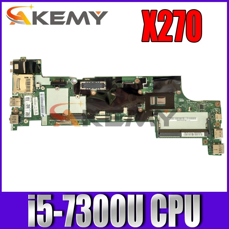 

For Thinkpad X270 notebook motherboard brand new DX270 NM-B061 CPU i5 7300U 100% test work FRU 01LW712 01HY505 01LW714