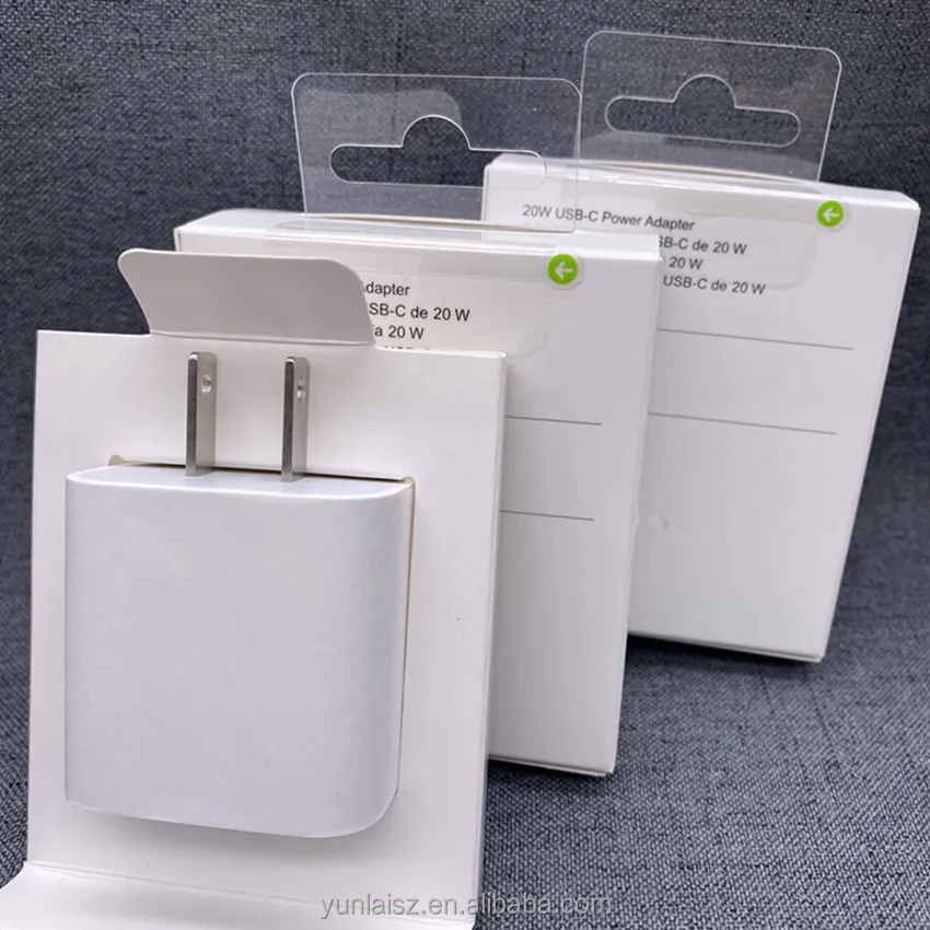 

Free Shipping 18W PD charger Original US EU plug USB C Power Adapter Type C Fast Charger for iPhone 11 pro max With packaging, White